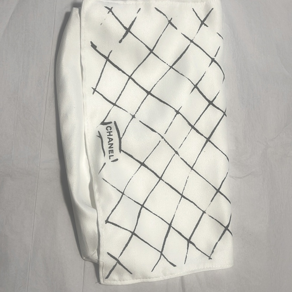 Chanel open flap dust bag